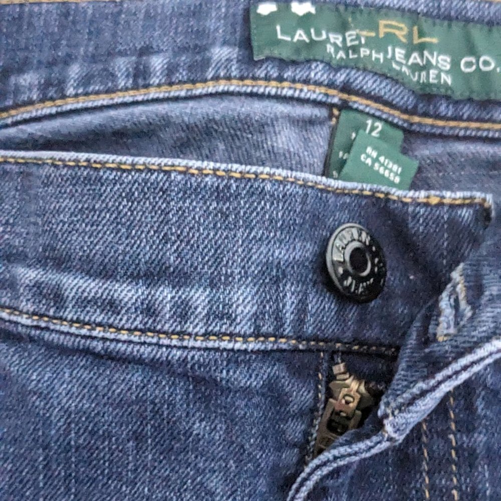 Ralph Lauren : Modren Skinny Blue Jeans - Picture 7 of 8